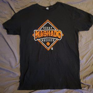 Manny Machado Mashado Black T Shirt - Small